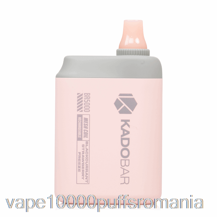 Vape Romania Kado Bar Br5000 De Unica Folosinta Coacaze Negre Congelare Capsuni